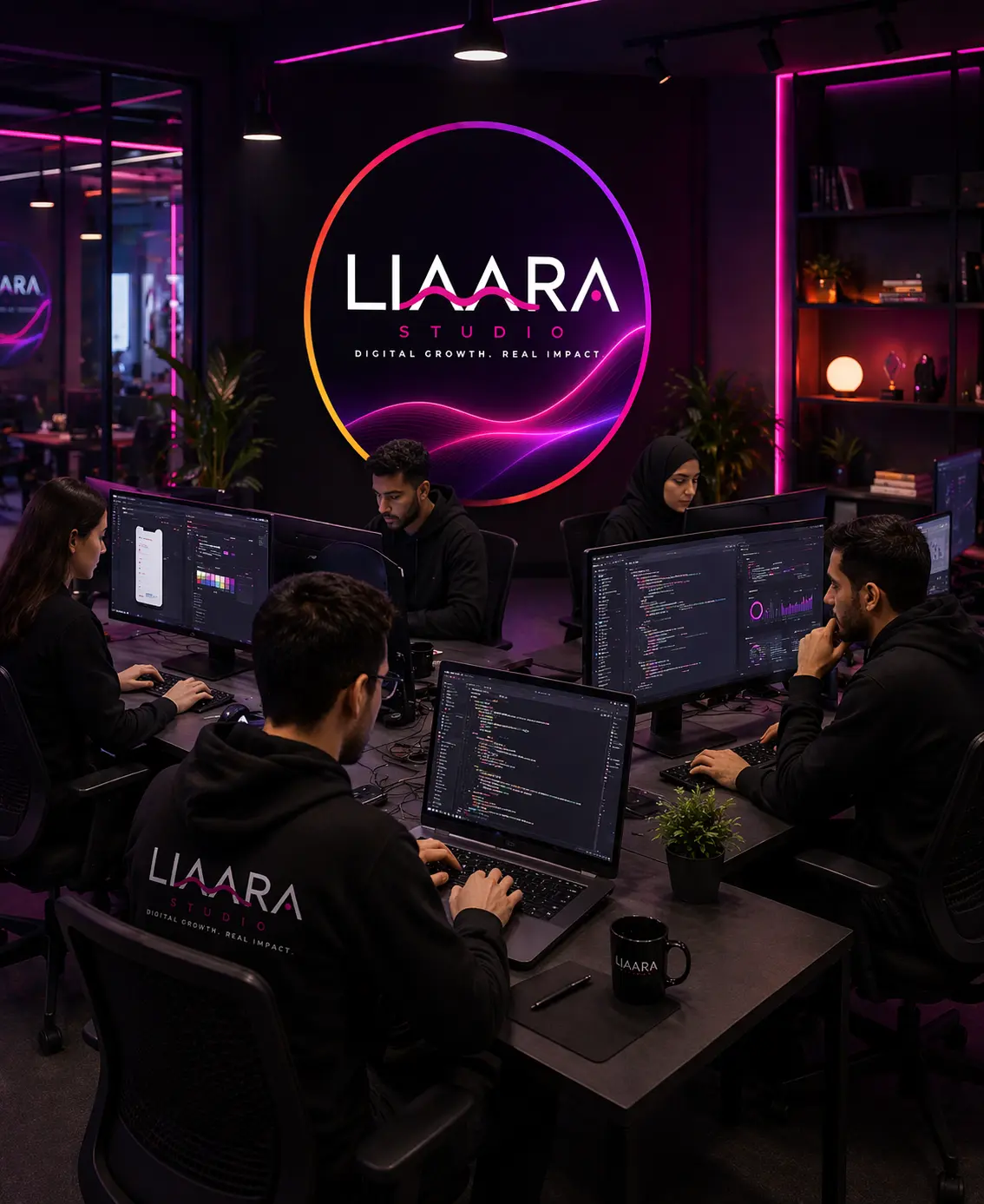 Liaara Studio website design company in Kuwait